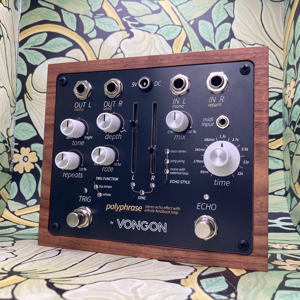 Vongon Polyphrase Stereo Echo and Looping Device – eastside music