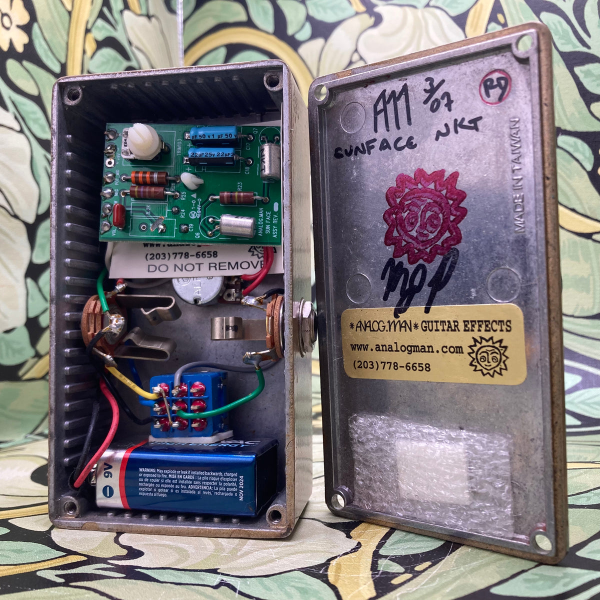 【超貴重】ANALOG.MAN Sun Face NKT275 Red Dot Analogman Sun Face Red Dot NKT275 – eastside music supply