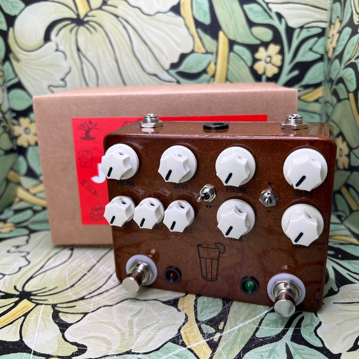 ギター JHS PEDALS Sweet Tea V3 JHS Sweet Tea V3 2-in-1 Dual Overdrive Pedal | Sweetwater