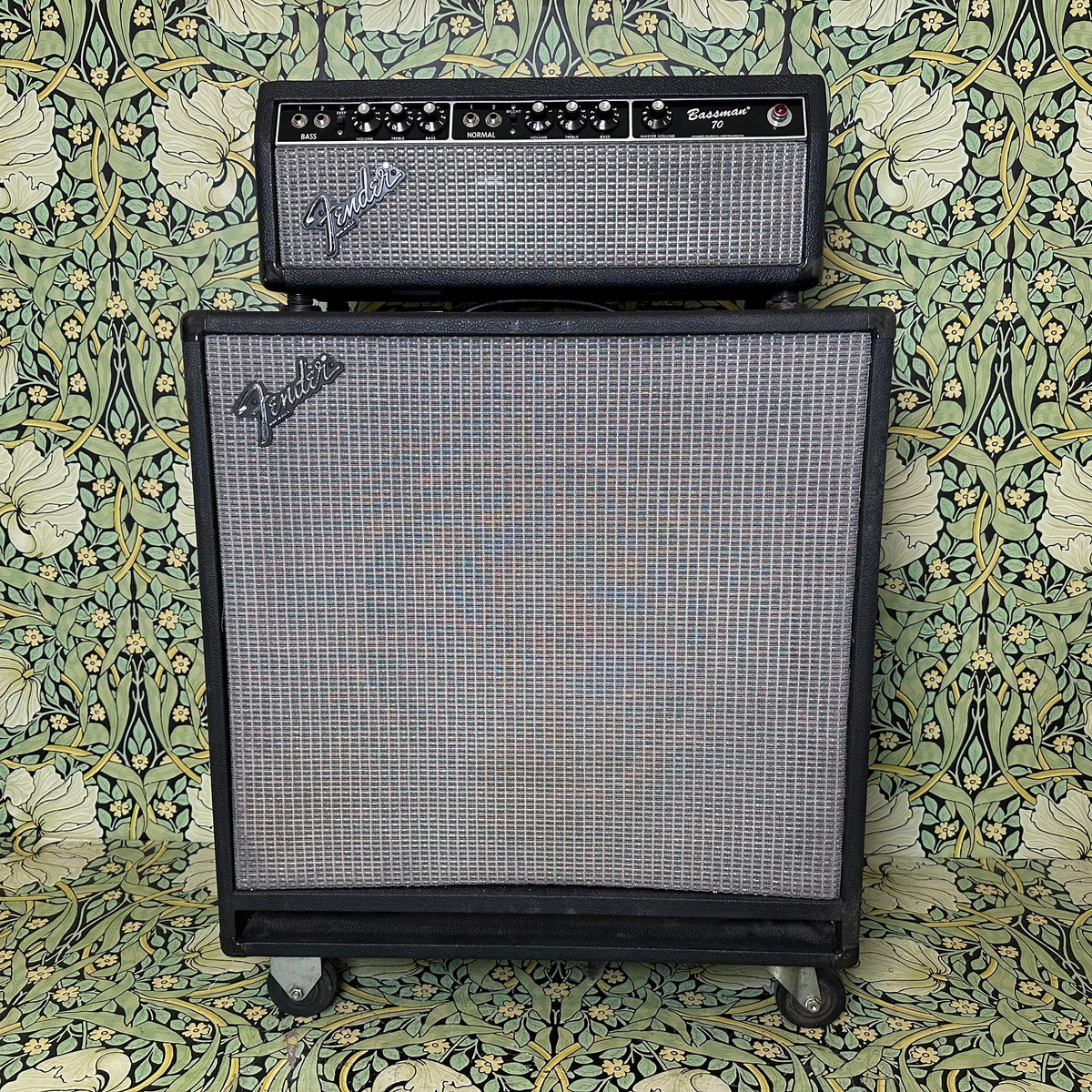 Fender Bassman 70 Head and 1x15 Cab 1982/1983 – eastside music supply