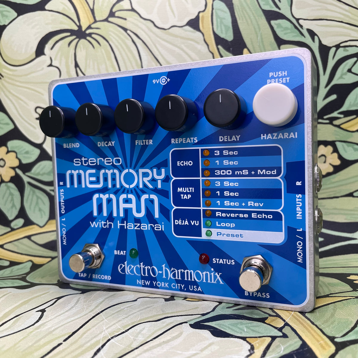 Electro-Harmonix Stereo Memory Man with Hazarai – eastside music