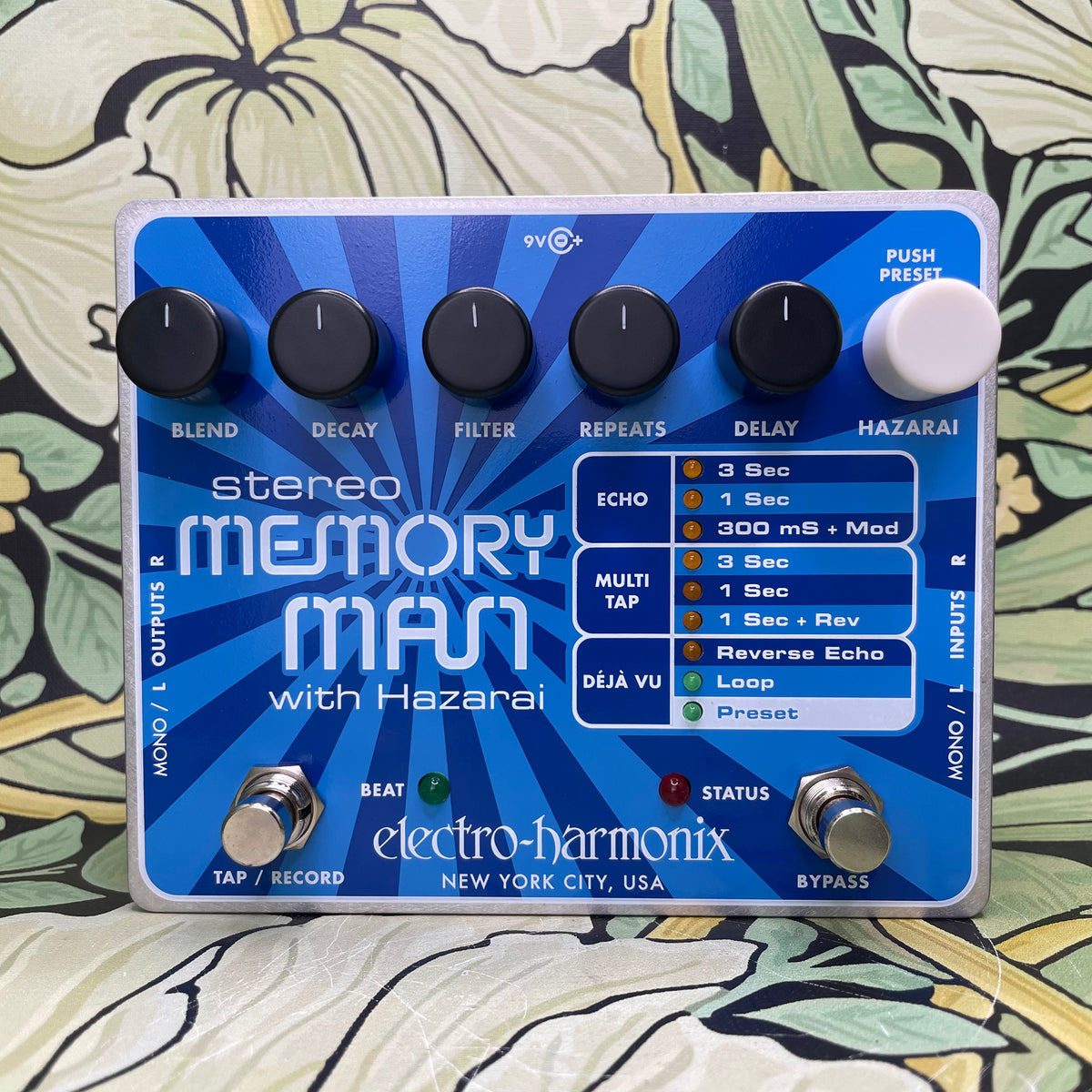 Electro-Harmonix Stereo Memory Man with Hazarai – eastside music