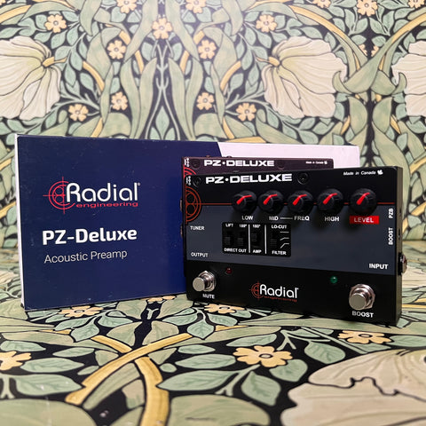 Radial Engineering PZ Deluxe Acoustic Preamp