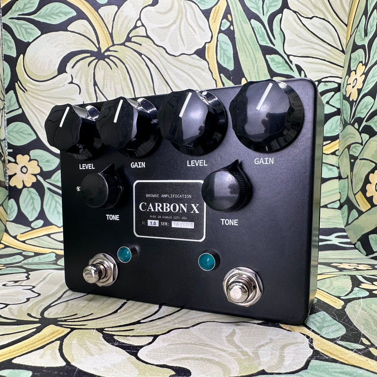 browne carbon pedal Browne Amplification Carbon X Dual Overdrive – eastside music supply