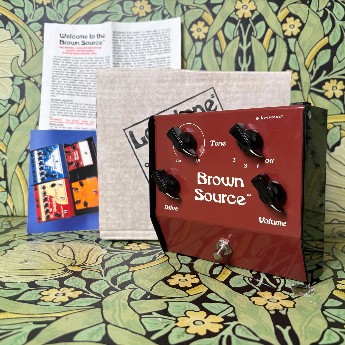 brown source pedal Lovetone Brown Source