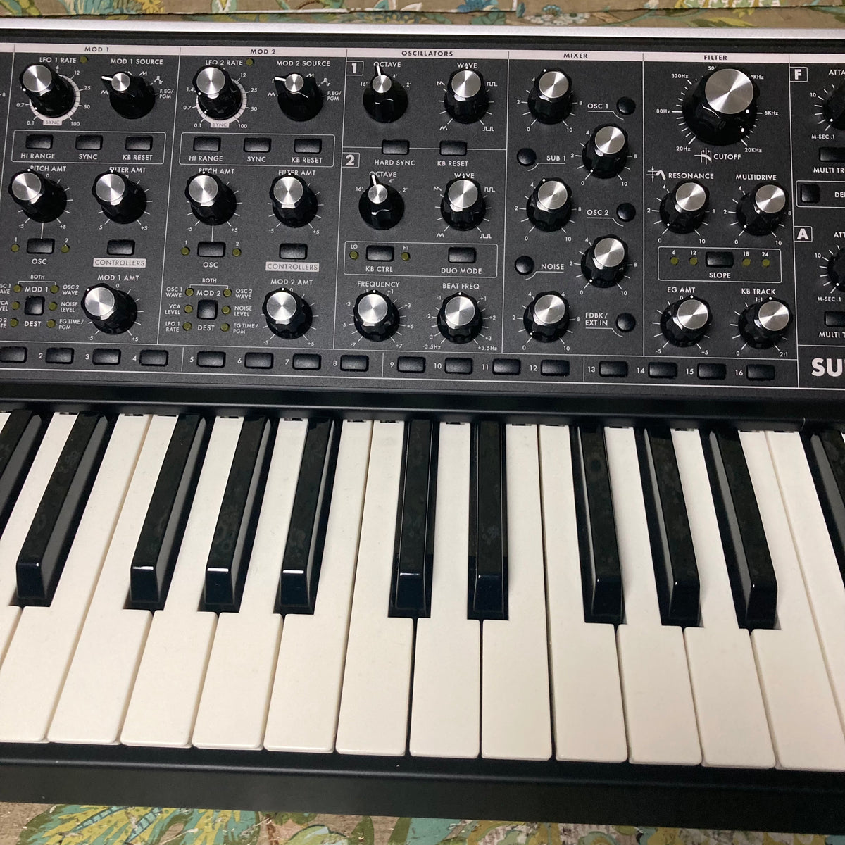 Moog Sub 37 Tribute Edition Paraphonic Analog Synthesizer with Moog  Hardshell Case