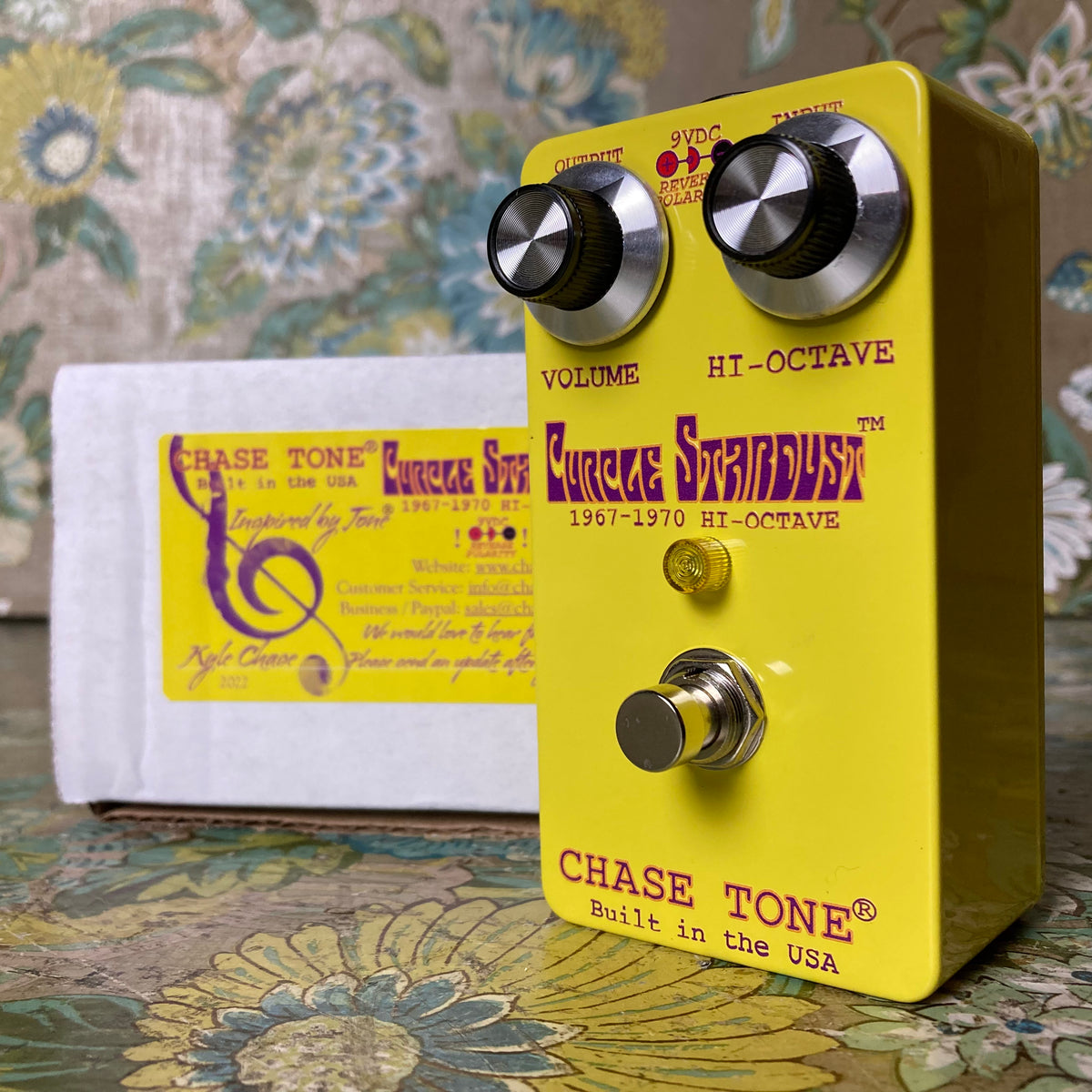 Chase Tone Purple Stardust Hi-Octave Fuzz