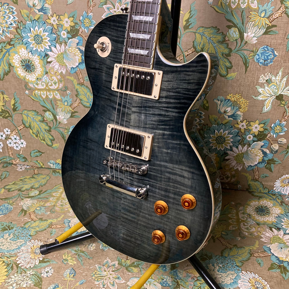 ギター Epiphone Les Paul Std Pro Trance Black Epiphone Les Paul Std Pro Trance Black