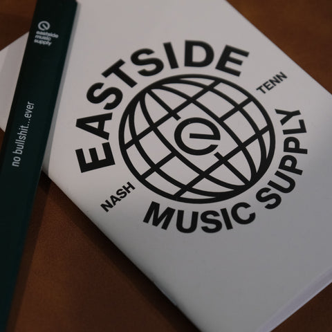 notebook + pencil
