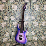 Ibanez Axion Label RGA61AL - Indigo Aurora Burst Flat