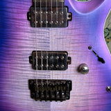 Ibanez Axion Label RGA61AL - Indigo Aurora Burst Flat