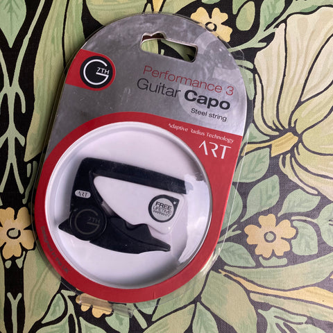 G7th Performance 3 ART Steel String Capo - Black