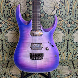 Ibanez Axion Label RGA61AL - Indigo Aurora Burst Flat