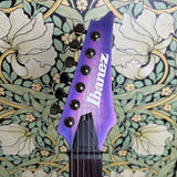 Ibanez Axion Label RGA61AL - Indigo Aurora Burst Flat