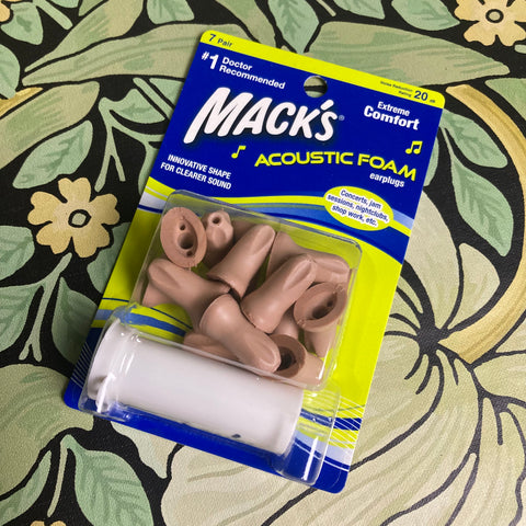 Mack's Acoustic Foam Earplugs