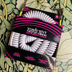 Ernie Ball Coiled Cable - White 30ft