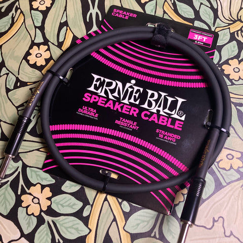 Ernie Ball Speaker Cable - Black
