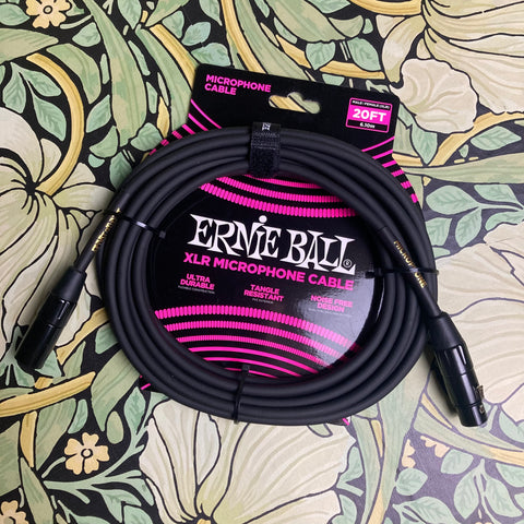 Ernie Ball Classic XLR Microphone Cable - 20ft