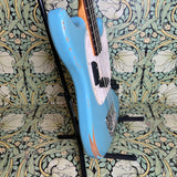 Fender JMJ Roadworn Mustang Faded Daphne Blue 2023
