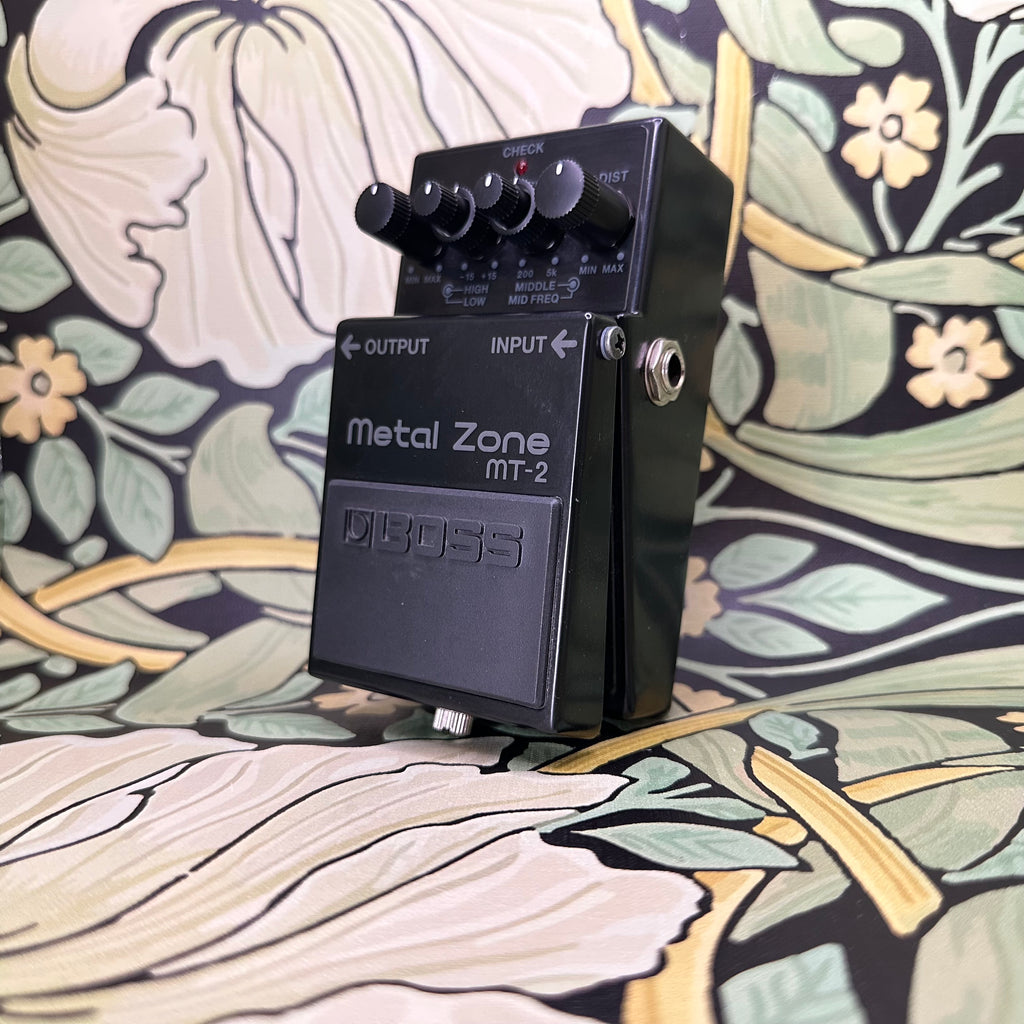 metal zone effects pedal Boss MT-2 3A 30th Anniversary Metal Zone – eastside music supply