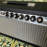 Fender Twin Reverb 1968 Amp Head Black Tape Custom Modded