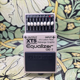 Boss GE-7 Graphic Equalizer XTS Midrange Mod - Used