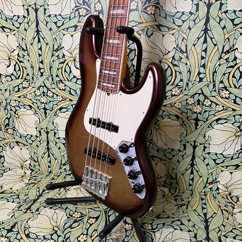 Fender American Ultra Jazz Bass V Mocha Burst 2019