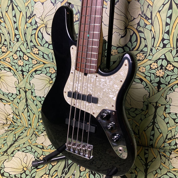 ベース Fender American Deluxe Jazz Bass V 1999 Fender American Deluxe Jazz Bass V 1999 – eastside music supply