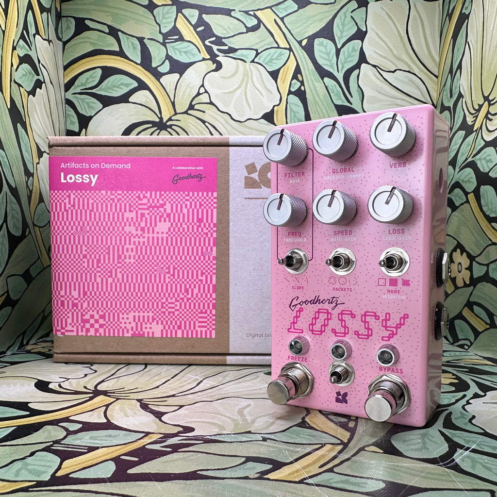goodhertz lossy pedal Chase Bliss Audio Lossy Artifacts On Demand