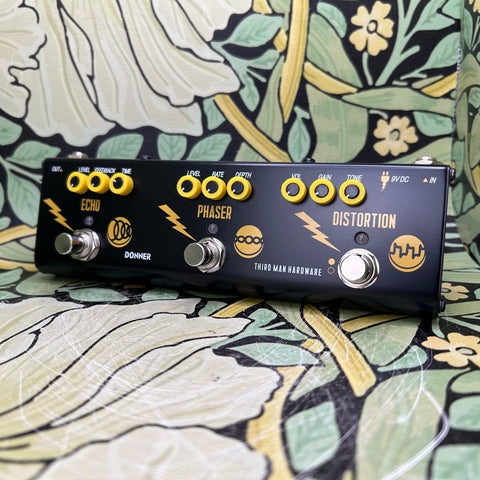 donner triple threat pedal Donner Effects + Third Man Hardware Triple Threat – eastside music supply