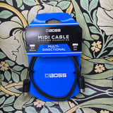Boss DIN to DIN Adjustable Straight/Angled MIDI Cable