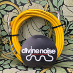 Divine Noise Instrument Cable Straight-Right Angle - Yellow