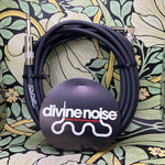 Divine Noise Instrument Cable Straight-Right Angle - Black