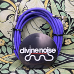 Divine Noise Instrument Cable Straight-Right Angle - Purple