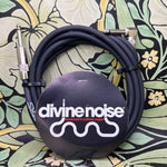 Divine Noise Instrument Cable Straight-Right Angle - Black