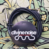 Divine Noise Instrument Cable Straight-Right Angle - Black