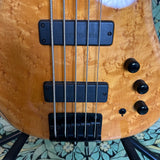 Pedulla Thunderbolt Fretless 5-string Bass Amber 1994