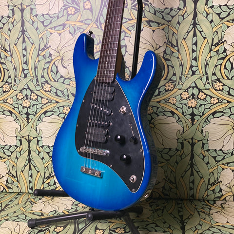 Ernie Ball Music Man Steve Morse Signature Blue Burst 1996