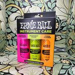Ernie Ball Instrument Care 3-Pack w/ Microfiber Cloth