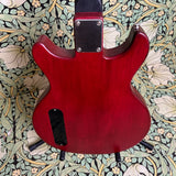 Rosser Double Cutaway Custom Faded Red