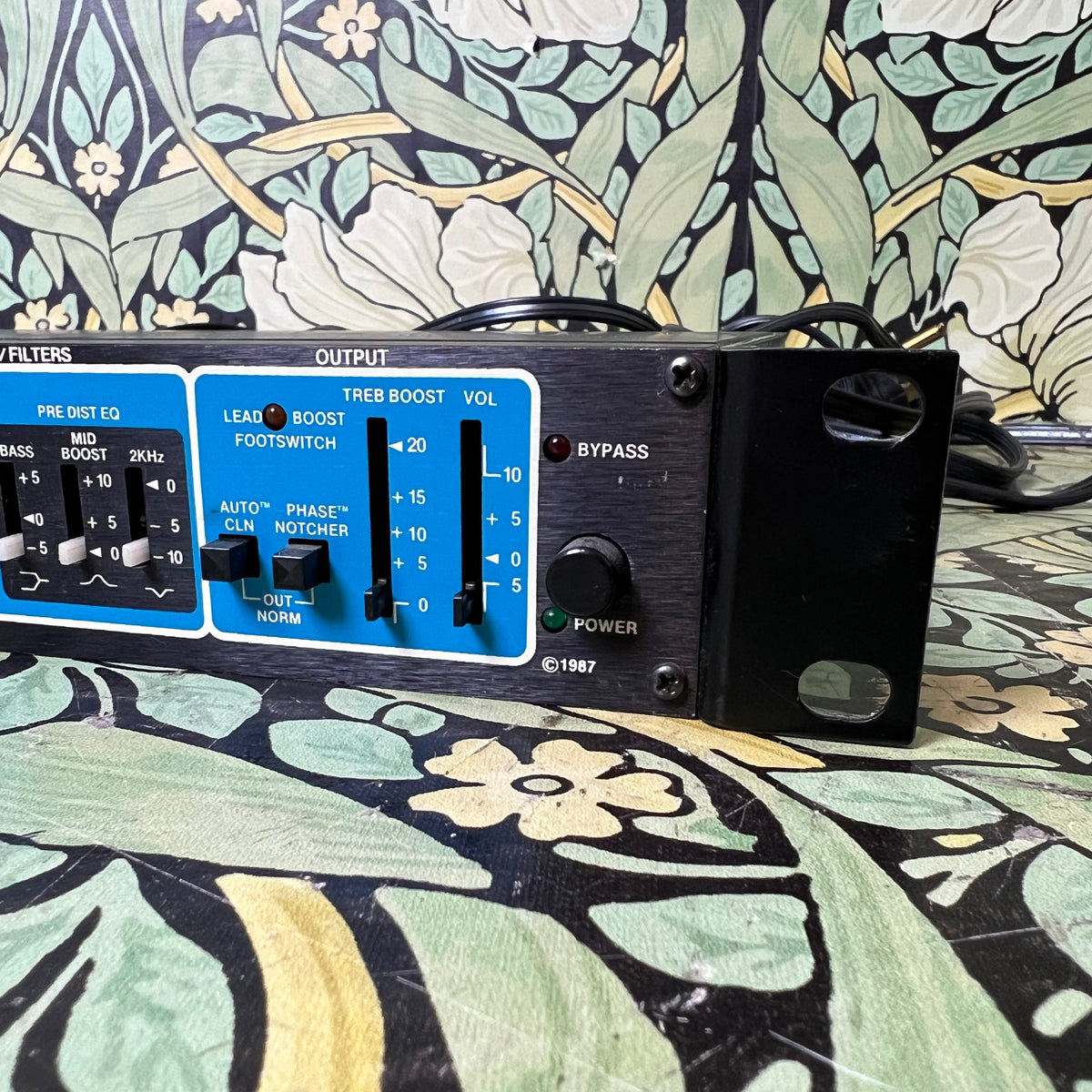 Rockman Distortion Generator + Sustainor Rack Unit w/ Foot Controller ...