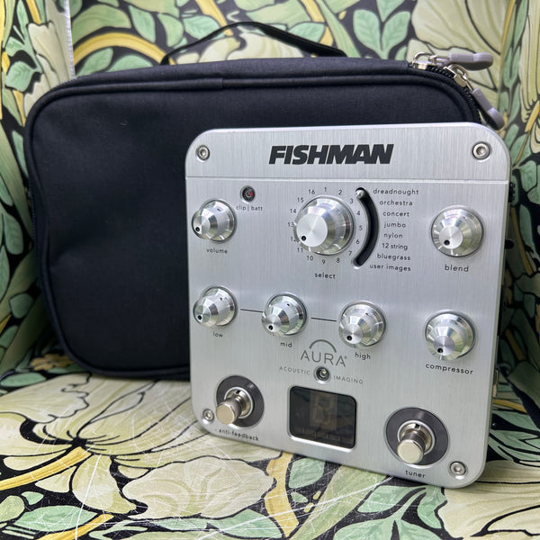 Fishman Aura Spectrum DI Acoustic Guitar Imaging Preamp Pedal