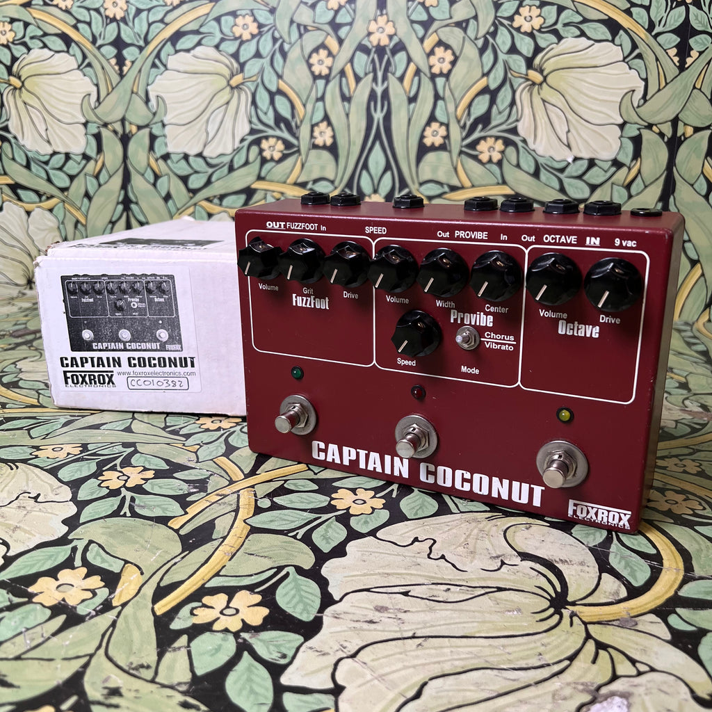 captain coconut pedal Foxrox Captain Coconut