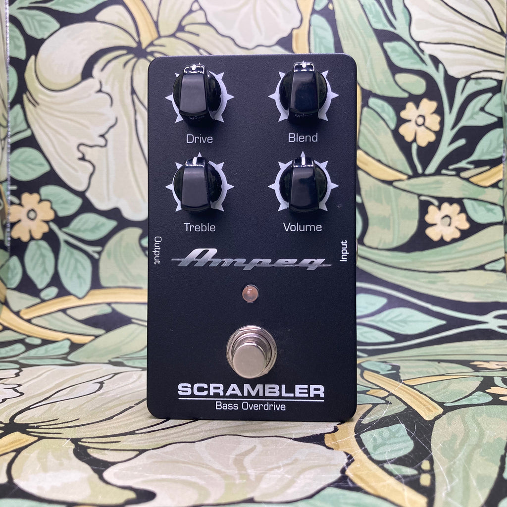ampeg scrambler pedal Ampeg Scrambler Bass Overdrive – eastside music supply