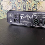 Fender Rumble 800 HD Bass Amp Head + Rumble 115 Cabinet