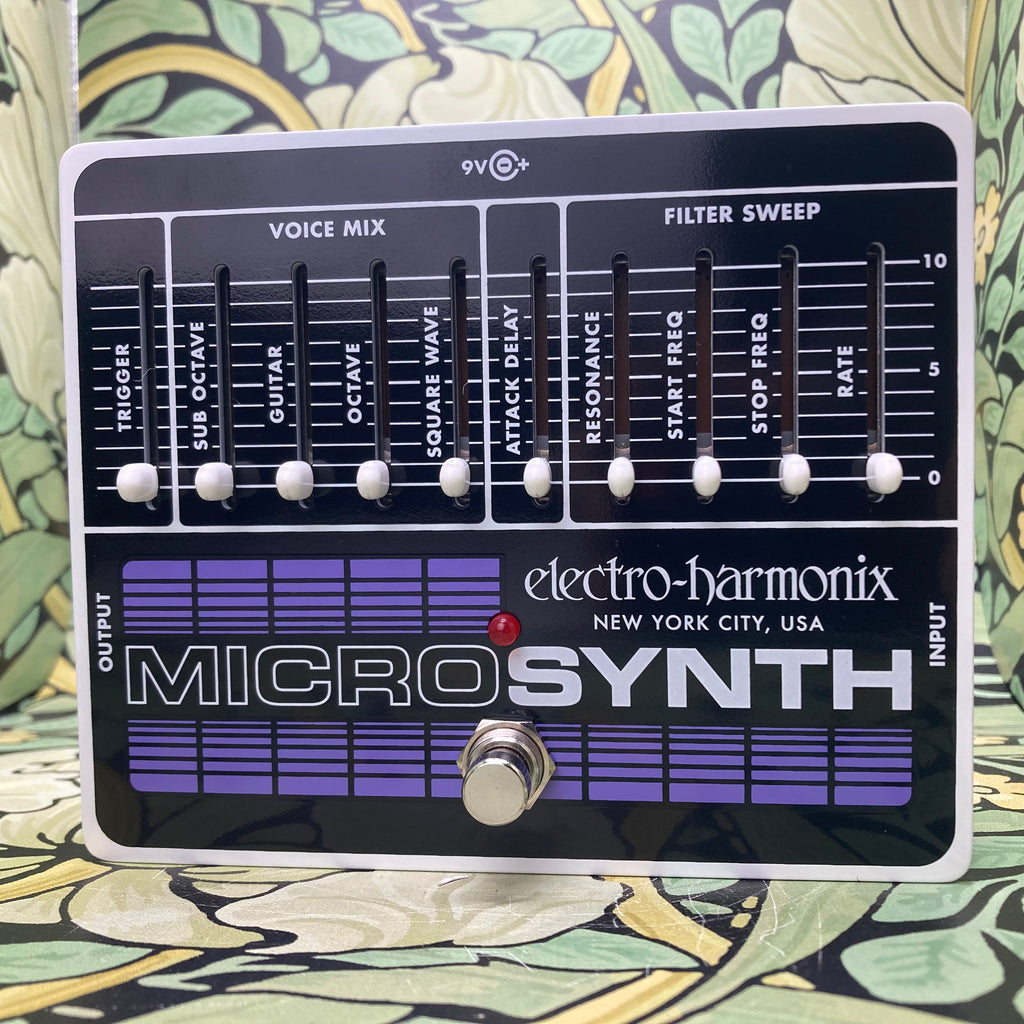 electro-harmonix bass micro synth pedal Electro-Harmonix Guitar Micro Synth