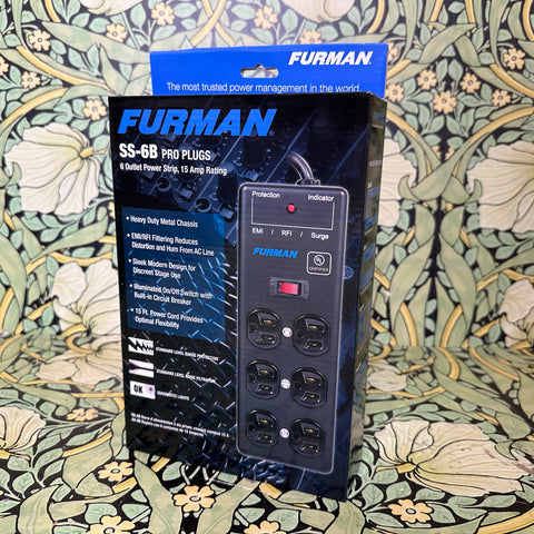 Furman SS-6B 6-outlet Pro Surge Suppressor Strip