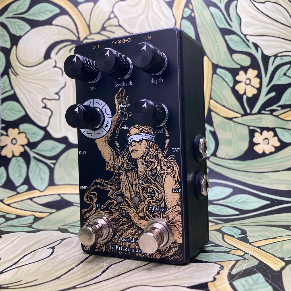 lichtlaerm pedals Lichtlaerm Audio Kassandra Multiwave VCA Phaser / Univibe – eastside music supply