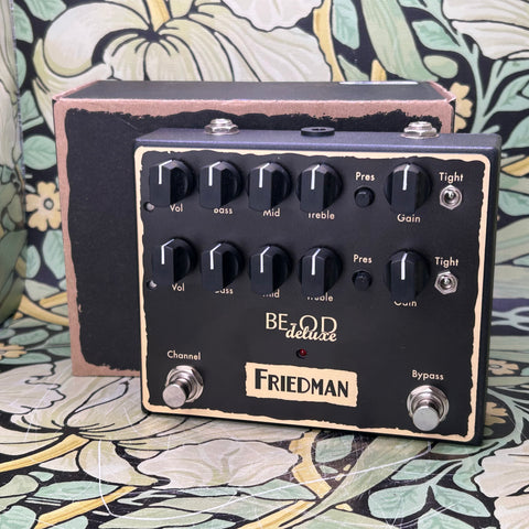 friedman be od deluxe overdrive pedal Friedman BE-OD Deluxe Overdrive