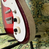 Silvertone 1457 Red Sparkle Burst 1964
